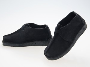 クラークス CLARKS ORIGINALS DESERT TREK ウィメンズ デザート トレック レディース 女性用 BLACK ブラック スエード 黒 26165566