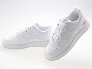 ナイキ NIKE AIR FORCE 1 LOW SP エアフォース 1 ロー SUPREME(シュプリーム)×NIKE コラボレーション WHITE ホワイト 白 #CU9225-100 