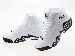 フィラ FILA FILA MB フィラ MB 【JAMAL MASHBURN】 ジャマール・マシュバーン 白/黒 WHITE/BLACK ホワイト/ブラック #fhe102-005