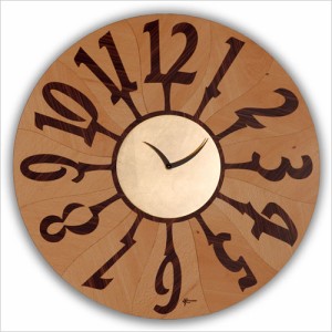 イタリア・ピロンディーニ社・木製掛時計・ORVIETO（060B）