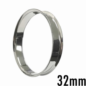 [ 定番 ホール系 ボディーピアス 32mm ] ダブルフレア 32ミリ 32.0mm ステンレス素材 ボディピアス  ホールピアス メンズ レディース プ