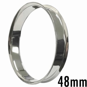 [ 定番 ホール系 ボディーピアス 48mm ] ダブルフレア 48ミリ 48.0mm ステンレス素材 ボディピアス  ホールピアス メンズ レディース プ