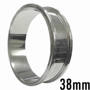 [ 38mm スタンダード 高品質 ギガサイズ] メガ トンネル 38.0mm 38ミリ 軸長：8mm 定番 ボディピアス ステンレス製 大きい ビッグ ラージ