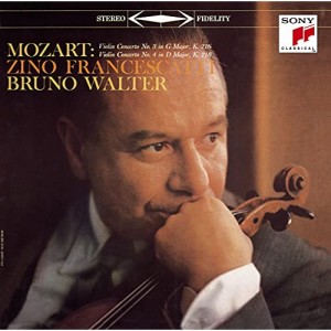 CD/ジノ・フランチェスカッティ、ブルーノ・ワルター/モーツァルト:ヴァイオリン協奏曲 第3番・第4番 (ハイブリッドCD)