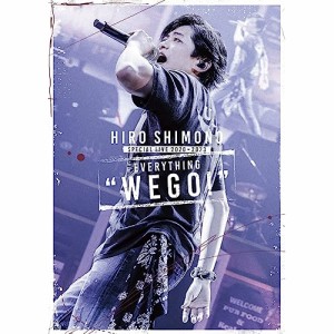 DVD/アニメ/HIRO SHIMONO SPECIAL LIVE 2020→2023 EVERYTHING ”WE GO!”