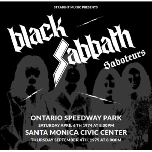 【取寄商品】CD/ブラック・サバス/サボターズ、オンタリオ、カリフォルニア 1974 (解説付)