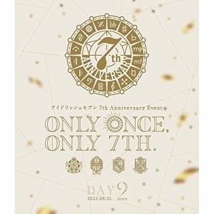 【取寄商品】BD/趣味教養/アイドリッシュセブン 7th Anniversary Event ”ONLY ONCE, ONLY 7TH.” DAY 2(Blu-ray)