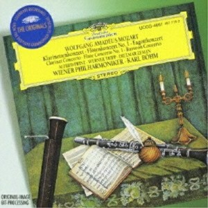 CD/カール・ベーム/モーツァルト:クラリネット協奏曲/ファゴット協奏曲 フルート協奏曲第1番
