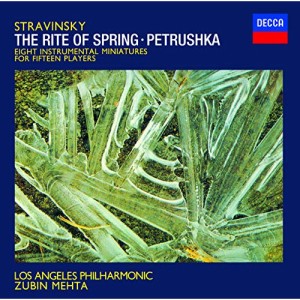 CD/ズービン・メータ/ストラヴィンスキー:バレエ(春の祭典)、バレエ(ペトルーシュカ) 8つのミニアチュア (SHM-CD)