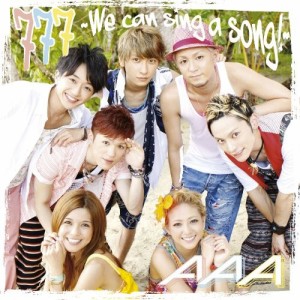 CD/AAA/777 〜We can sing a song!〜 (初回生産限定盤)