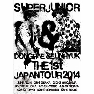 DVD/SUPER JUNIOR DONGHAE & EUNHYUK/SUPER JUNIOR D&E THE 1st JAPAN TOUR 2014 (本編ディスク+特典ディスク) (初回