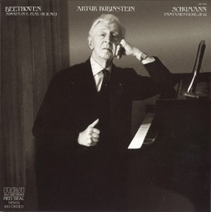 CD/アルトゥール・ルービンシュタイン/ベートーヴェン:ピアノ・ソナタ第18番 シューマン:幻想小曲集(1976年録音) (ライナーノーツ) (期間