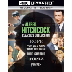 BD/アルフレッド・ヒッチコック/アルフレッド・ヒッチコック クラシックス・コレクション Vol.3 (4K Ultra HD Blu-ray5枚+Blu-ray5枚)