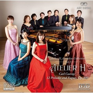 【取寄商品】CD/クラシック/アトリエ・アッシュ チェルニー:12の前奏曲とフーガ 作品400 (Blu-sp