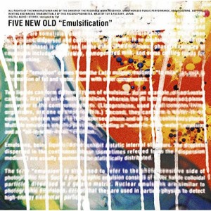 CD/FIVE NEW OLD/Emulsification (CD+DVD) (初回生産限定盤)