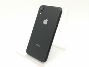 【中古】Apple au 【SIMロック解除済み】 iPhone XR 128GB ブラック MT0G2J/A【神戸】保証期間１ヶ月【ランクC】