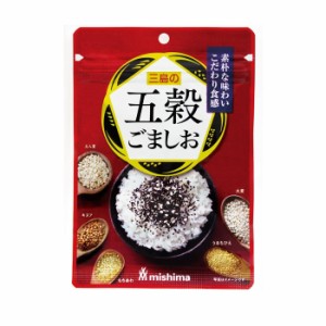 【ゆうパケット配送対象】[三島食品]五穀ごましお 36gx1個(煎り黒ごま/えん麦 大麦 もちあわ うるちひえ ふりかけ)(ポスト投函 追跡あ・