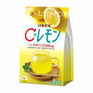 [三井農林]日東 C&レモン 8袋入りx1個(粉末スティック ビタミンC1200mg ホット アイス)