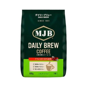 共栄製茶 MJB デイリーブリュー600g(粉タイプ アラビカ豆100% レギュラーコーヒー)