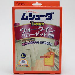 ムシューダ１年用ウォークインクローゼット専用【J】 （虫よけ/虫除け/防虫剤）