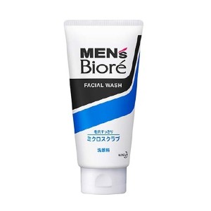 [メンズビオレ] ミクロスクラブ洗顔　130g （男性・洗顔料）(マイルドシトラスの香り)