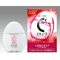 【ゆうパケット配送対象】【第3類医薬品】ロート製薬 ロートCキューブ しみないタイプ 13ml(メール便)