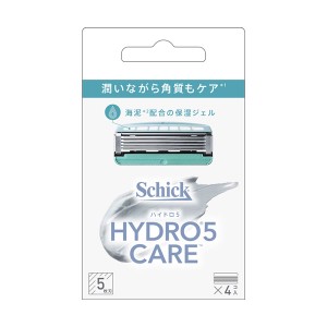 【ゆうパケット配送対象】シック ハイドロ5 ケア 替刃(4個入)(剃刀、髭剃り)(ポスト投函 追跡ありメール便)