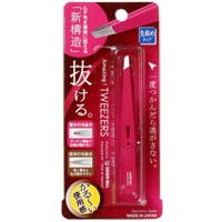 ＊在庫限り！大特価＊【ゆうパケット配送対象】[グリーンベル]驚きの毛抜き先斜めタイプ（ローズ） [GT-224](メール便)[返品交換不可]