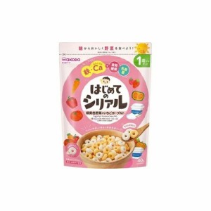 和光堂 はじめてのシリアル 緑黄色野菜と いちごヨーグルト 40g (ベビーフード)