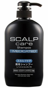 [熊野油脂]スカルプケア 薬用シャンプー ノンシリコンタイプ 600mL