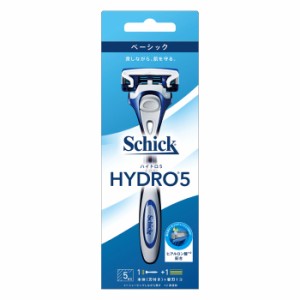 Schick シック ハイドロ5 ベーシック ホルダー(刃付き+替刃1個)(剃刀 かみそり 髭剃り ひげそり)