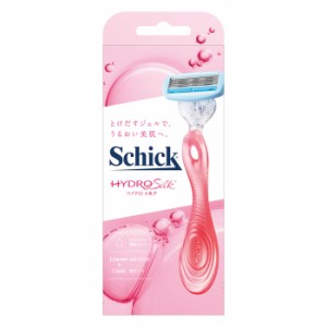 Schick シック ハイドロシルク ホルダー(刃付き+替刃1個)(女性用 顔そり 剃刀 かみそり 髭剃り ひげそり)