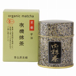 童仙房茶舗 有機抹茶 30g【自然食品 美容 ヘルシー食材 オーガニック】