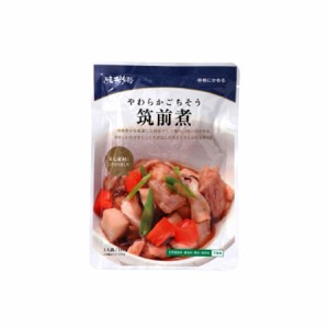 【ゆうパケット配送対象】[味千汐路]やわらかごちそう 筑前煮 100g(レトルト食品 介護食にも 具だくさん 国内産だし)(ポスト投函 追跡・