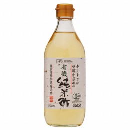 創健社 越前小京都の有機純米酢 500ml【マクロビ/ベジタリアン/自然食品/美容/ヘルシー食材】