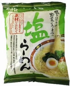 創健社 塩らーめん 102g【マクロビ/ベジタリアン/自然食品/美容/ヘルシー食材】