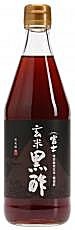 飯尾醸造 富士 玄米黒酢 500ml【マクロビ/ベジタリアン/自然食品/美容/ヘルシー食材】