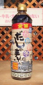 笛木醤油 金笛 新・春夏秋冬のだしの素 1リットル【マクロビ/ベジタリアン/自然食品/美容/ヘルシー食材】