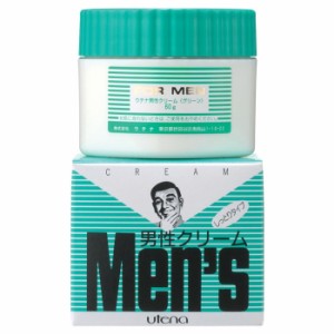 [ウテナ]男性クリーム グリーン 60g(男性用化粧品 しっとり スキンケア フェイスクリーム 保湿 メンズ用)