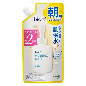 [花王]ビオレ 朝用ジュレ洗顔料 つめかえ用 2回分 160mL(スキンケア 洗顔 朝用 ジュレ 詰替)