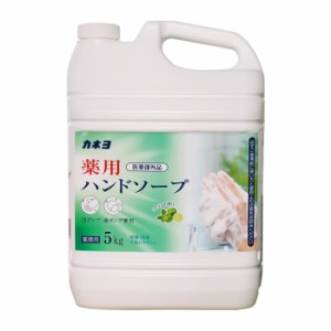 [カネヨ石鹸]薬用ハンドソープ 5kg 業務用(殺菌・消毒タイプ)[医薬部外品][お取り寄せ・注文後のキャンセル・返品、交換不可]