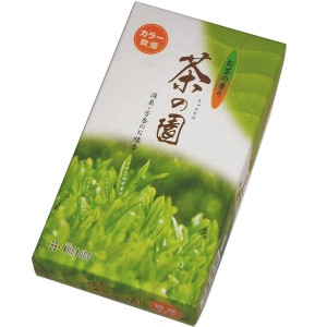 [薫寿堂]茶の園 80g(お線香 線香 仏壇 自宅用 緑茶)