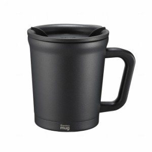 サーモマグ thermo mug ダブルマグ オールブラック 300ml ALLBLACK DOUBLE MUG[DM18-30](蓋つき 真空2重構造)