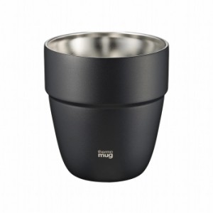 サーモマグ thermo mug スタッキングタンブラー S オールブラック 300ml ALLBLACK STACKING TUMBLER[ST21-31](保温・保冷マグ/水筒/子・