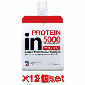 森永製菓 inゼリー プロテイン ヨーグルト味 180g x 12個[C6JMM44500](ウイダー ウィダー Weider ゼリー飲料)