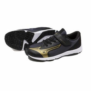 MIZUNO ミズノ SPEED STUDS 4 BELT ブラック×ゴールド[K1GC2423](ジュニア シューズ ベルトリニューアル 靴)