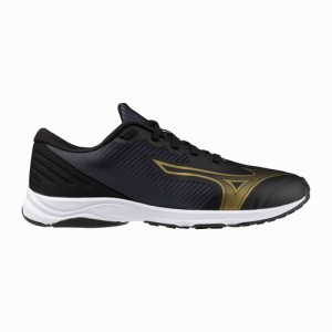 MIZUNO ミズノ SPEED STUDS 4 ブラック×ゴールド[K1GC2425](ジュニア シューズ リニューアル 靴)