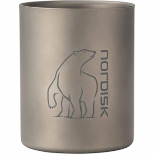 【国内正規品】NORDISK ノルディスク Titanium Double Wall Mug 450ml Without Handle(チタンダブルウォールマグ チタンマグ)[119011]