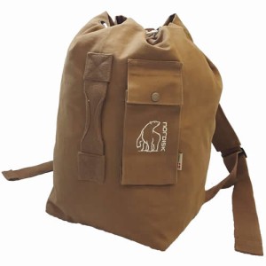 【国内正規品】NORDISK ノルディスク Kongsberg Classic Duffle クラシック ミニダッフル 40L クッキーブラウン[143006]( 収納バッグ