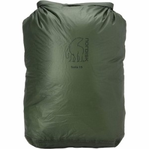 【在庫限り！大特価】[国内正規品]NORDISK ノルディスク Sola 15 Dry Bag Forest Green(ソラ ドライバッグ 15L グリーン)[133046]